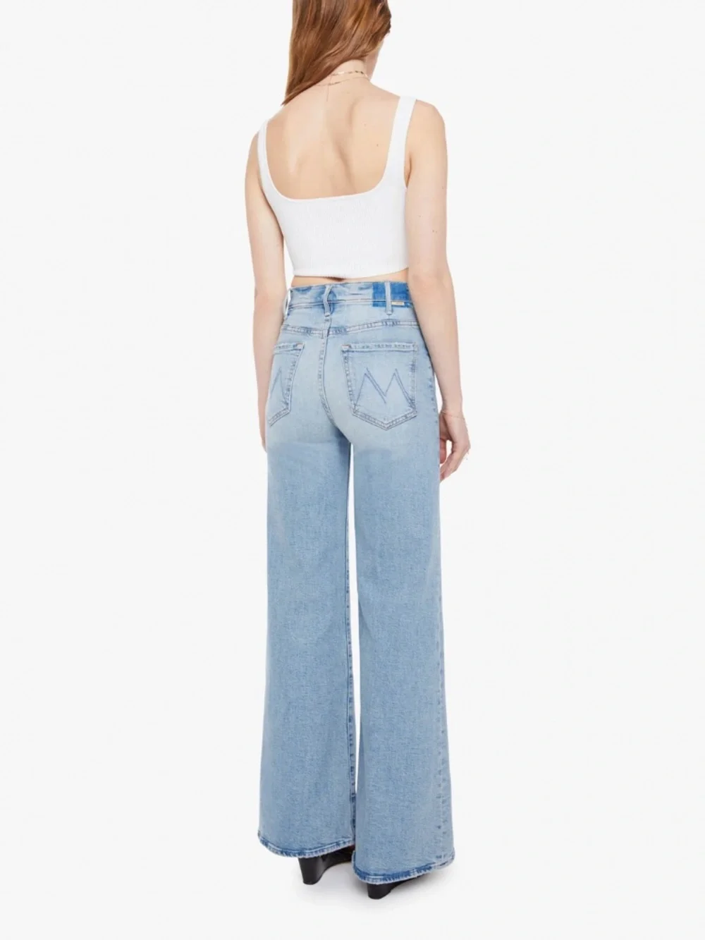 MOTHER The Hustler Roller Sneak Jeans I Confess - Picture 3 of 9
